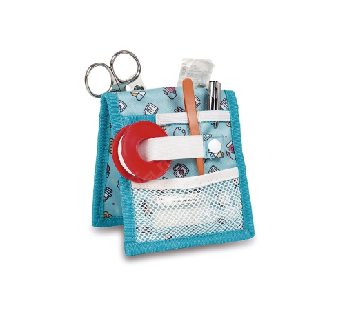 Organizer medyczny do kieszeni  Keens's grafika turkus 2.png