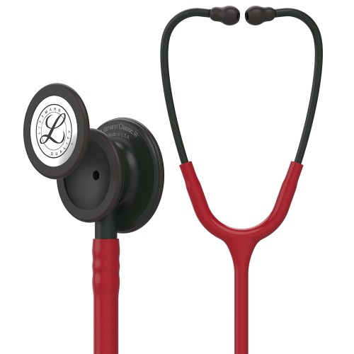 Stetoskop Littmann Classic III Black Edition burgund.jpg