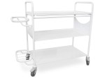 Wózek medyczny wielofunkcyjny JUVW6 wielopoziomowy na kółkach
