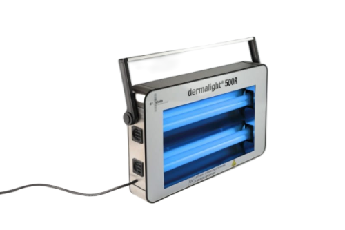 Lampa dermalight 500R-0_2 z dwoma promiennikami.png