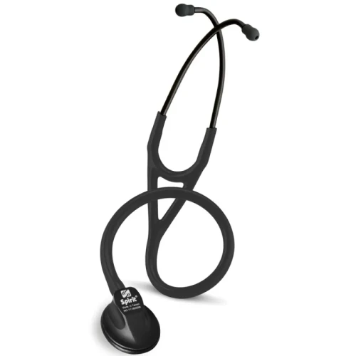 Stetoskop kardiologiczny SPIRIT BLACK EDITION ADVANCED REGAL SINGLE HEAD CARDIOLOGY CK-715CPF czarny.jpg