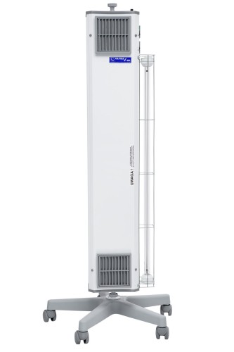 Lampa bakteriobójcza NBVE - 60-30 PL, przepływowa dwufunkcyjna na statywie przejezdnym biała.jpg