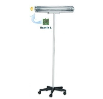 Lampa bakteriobójcza NBV 2×30 PL na statywie jezdnym.png
