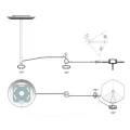 Lampa zabiegowo-operacyjna S300C bezcieniowa sufitowa z kamerą Full HD 7.webp