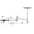 Lampa zabiegowo-operacyjna S300C bezcieniowa sufitowa z kamerą Full HD 6.webp