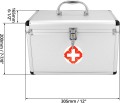 Aluminiowa walizka pierwszej pomocy WD11062 – apteczka zamykana, z uchwytem i paskiem do noszenia 4.jpg