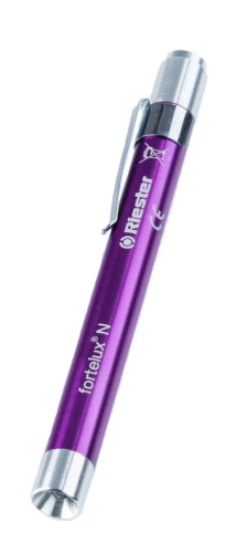 Latarka laryngologiczna Riester Ri-pen LED fioletowa.webp