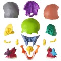 Mini model czaszki 15-częściowy – dydaktyczny anatomiczny model ludzkiej czaszki w rozmiarze dłoni, idealny do nauki anatomii, edukacji dzieci i zajęć medycznych, typ „puzzle czaszki” 4.jpg