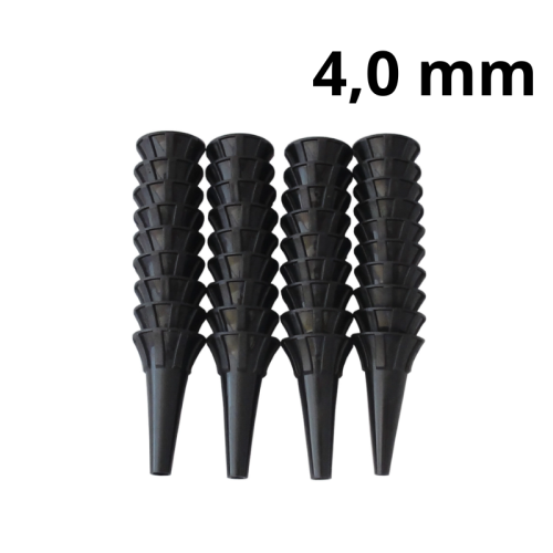 Wzierniki laryngologiczne jednorazowe do otoskopów Riester e-scope i ri-scope L1;L2, czarne, opakowanie 100 sztuk.1.png