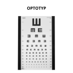 Optotyp dodatkowy – HAKI – do tablicy okulistycznej Snellena OKO